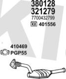 Klarius 721374E - Система випуску ОГ autocars.com.ua