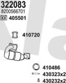 Klarius 721388E - Система випуску ОГ autocars.com.ua