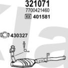 Klarius 721479E - Система випуску ОГ autocars.com.ua