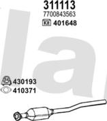 Klarius 721555E - Система випуску ОГ autocars.com.ua