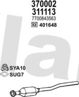 Klarius 721556U - Система випуску ОГ autocars.com.ua