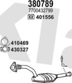 Klarius 721602E - Система випуску ОГ autocars.com.ua