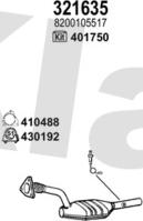 Klarius 721645E - Система випуску ОГ autocars.com.ua