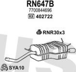 Klarius 721989U - Система випуску ОГ autocars.com.ua