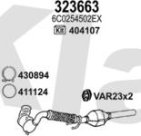 Klarius 790664U - Система випуску ОГ autocars.com.ua