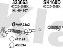 Klarius 790939U - Система випуску ОГ autocars.com.ua