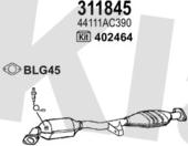 Klarius 800107U - Система випуску ОГ autocars.com.ua