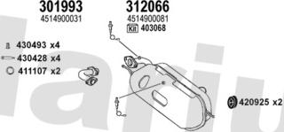 Klarius 810004U - Система випуску ОГ autocars.com.ua