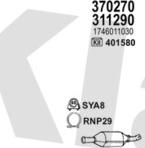 Klarius 900734U - Система випуску ОГ autocars.com.ua