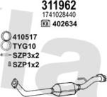 Klarius 900760U - Система випуску ОГ autocars.com.ua