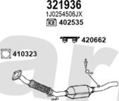 Klarius 931951E - Система випуску ОГ autocars.com.ua