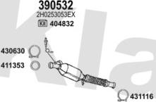 Klarius 932064U - Система випуску ОГ autocars.com.ua