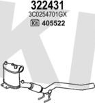 Klarius 932099E - Система випуску ОГ autocars.com.ua