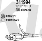 Klarius 932445E - Система випуску ОГ autocars.com.ua