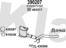 Klarius 932468U - Система випуску ОГ autocars.com.ua