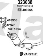 Klarius 932531U - Система випуску ОГ autocars.com.ua