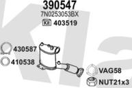 Klarius 932567U - Система випуску ОГ autocars.com.ua