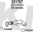 Klarius 932580E - Система випуску ОГ autocars.com.ua