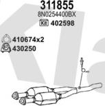 Klarius 941227E - Система випуску ОГ autocars.com.ua