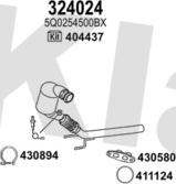 Klarius 941291U - Система випуску ОГ autocars.com.ua