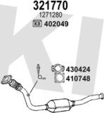 Klarius 960872E - Система випуску ОГ autocars.com.ua