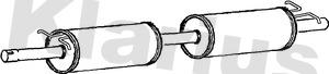 Klarius FE1097C - Середній глушник вихлопних газів autocars.com.ua