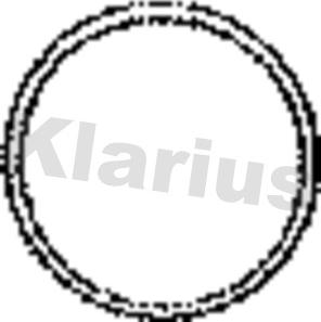 Klarius HAG16AC - Прокладка, труба выхлопного газа autodnr.net