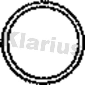 Klarius HAG16 - Уплотнительное кольцо, труба выхлопного газа avtokuzovplus.com.ua