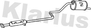 Klarius SZ56B - Глушник вихлопних газів кінцевий autocars.com.ua