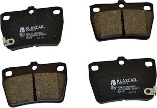 Klaxcar France 24047z - Тормозные колодки, дисковые, комплект autodnr.net