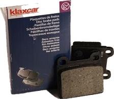 Klaxcar France 24820z - Гальмівні колодки, дискові гальма autocars.com.ua