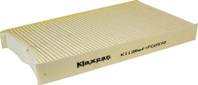 Klaxcar France FC057z - Фільтр, повітря у внутрішній простір autocars.com.ua
