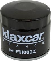 Klaxcar France FH009z - Масляний фільтр autocars.com.ua