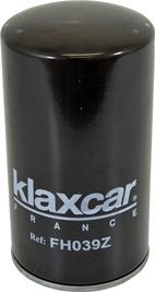 Klaxcar France FH039z - Масляний фільтр autocars.com.ua