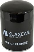 Klaxcar France FH040z - Масляний фільтр autocars.com.ua