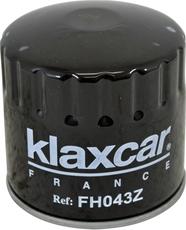 Klaxcar France FH043z - Масляний фільтр autocars.com.ua