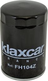Klaxcar France FH104z - Масляний фільтр autocars.com.ua