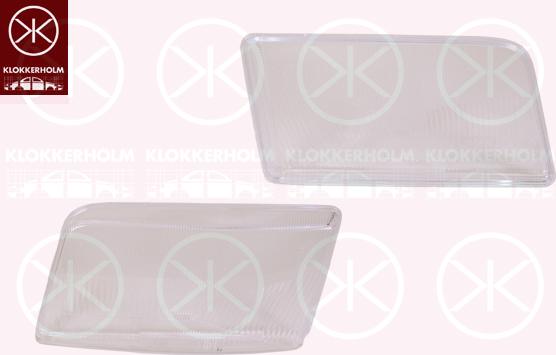 Klokkerholm 00120251 - Розсіювач, основна фара autocars.com.ua