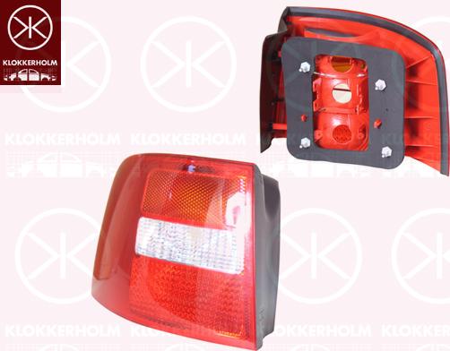 Klokkerholm 00140723 - Задний фонарь avtokuzovplus.com.ua