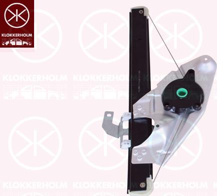 Klokkerholm 00141902 - Підйомний пристрій для вікон autocars.com.ua