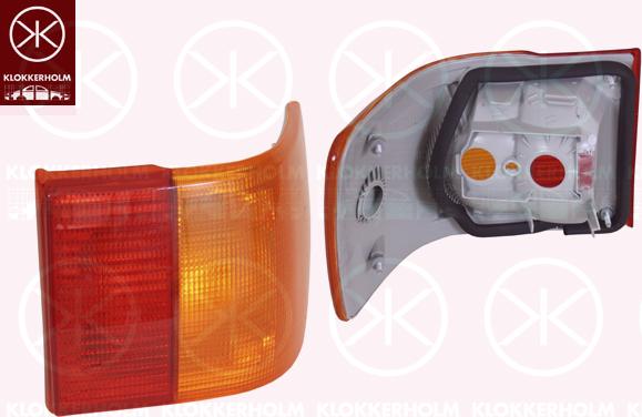 Klokkerholm 00160712 - Задній ліхтар autocars.com.ua