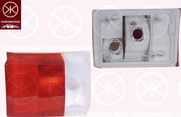 Klokkerholm 00160713A1 - Задній ліхтар autocars.com.ua