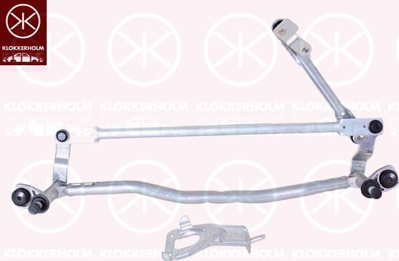 Klokkerholm 00263280 - Система тяг і важелів приводу склоочисника autocars.com.ua