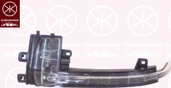 Klokkerholm 00291058 - Бічний ліхтар, покажчик повороту autocars.com.ua