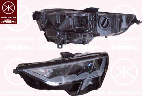 Klokkerholm 00490185A1 - Основна фара autocars.com.ua