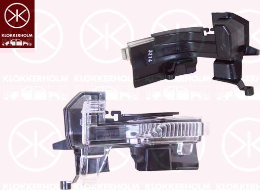 Klokkerholm 00491057 - Бічний ліхтар, покажчик повороту autocars.com.ua