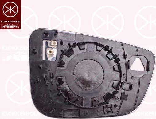 Klokkerholm 00701061 - Дзеркальне скло, зовнішнє дзеркало autocars.com.ua