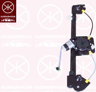 Klokkerholm 05331801 - Підйомний пристрій для вікон autocars.com.ua