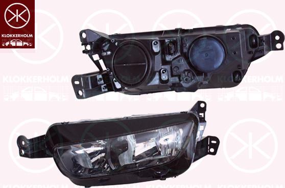 Klokkerholm 05400125A1 - Основна фара autocars.com.ua