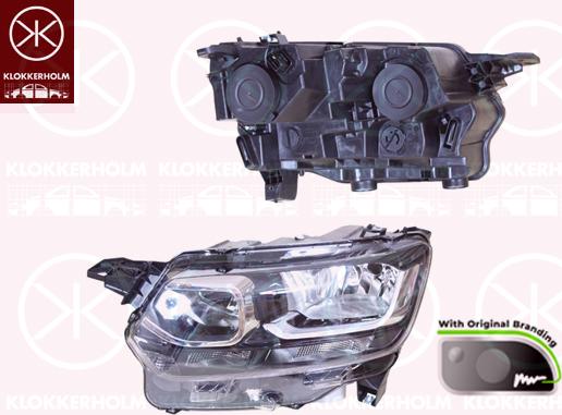 Klokkerholm 05700141A1 - Основна фара autocars.com.ua